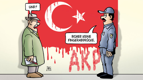 Cartoon: Fingerabdrücke (medium) by Harm Bengen tagged fingerabdruck,polizei,türkei,anschlag,mord,terror,kurden,akp,hdp,pkk,harm,bengen,cartoon,karikatur,fingerabdruck,polizei,türkei,anschlag,mord,terror,kurden,akp,hdp,pkk,harm,bengen,cartoon,karikatur