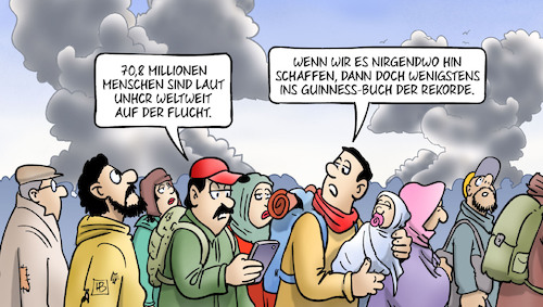 Flüchtlingsrekord Flüchtlingsrekord