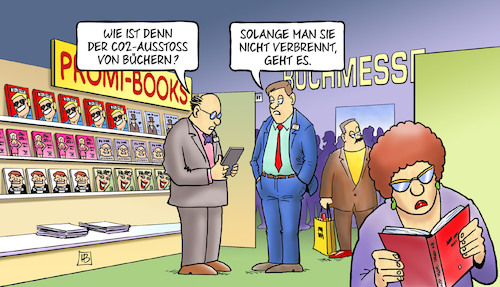 Cartoon: Frankfurter Buchmesse 2018 (medium) by Harm Bengen tagged frankfurter,buchmesse,co2,ausstoss,bücher,verbrennen,erderwärmung,klimawandel,energiewende,weltklimarat,harm,bengen,cartoon,karikatur,frankfurter,buchmesse,co2,ausstoss,bücher,verbrennen,erderwärmung,klimawandel,energiewende,weltklimarat,harm,bengen,cartoon,karikatur