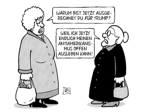 Frau Susemil pro Trump