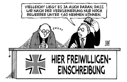 Freiwilligeneinschreibung Freiwilligeneinschreibung