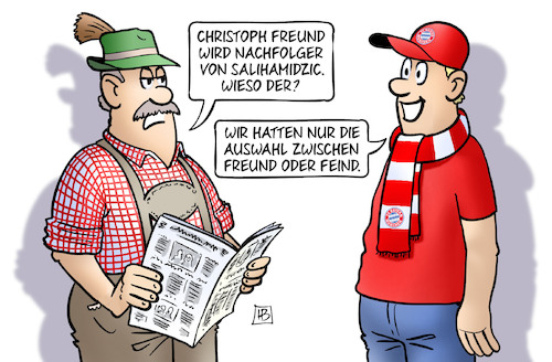 Freund beim FCB Freund beim FCB