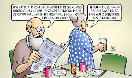 Frieden und CO2