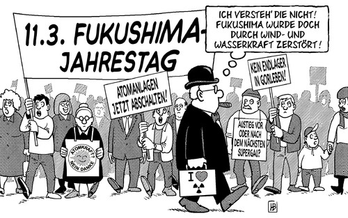 Fukushima-Jahrestag Fukushima-Jahrestag