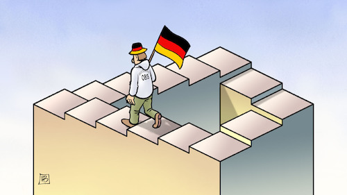 Cartoon: Fussball-Abstieg (medium) by Harm Bengen tagged wm,katar,deutsche,nationalmannschaft,deutschland,ausscheiden,fussball,fan,treppe,abstieg,escher,harm,bengen,cartoon,karikatur,wm,katar,deutsche,nationalmannschaft,deutschland,ausscheiden,fussball,fan,treppe,abstieg,escher,harm,bengen,cartoon,karikatur