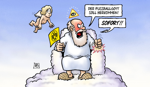 Cartoon: Fußballgott (medium) by Harm Bengen tagged fussballgott,gott,himmel,wolke,engel,bvb,fcb,borussia,dortmund,fc,bayern,münchen,fussball,fußball,champions,league,finale,endspiel,sieg,niederlage,harm,bengen,cartoon,karikatur,fussballgott,gott,himmel,wolke,engel,bvb,fcb,borussia,dortmund,fc,bayern,münchen,fussball,fußball,champions,league,finale,endspiel,sieg,niederlage,harm,bengen,cartoon,karikatur