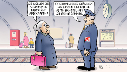 Gedruckte Fahrpläne Gedruckte Fahrpläne