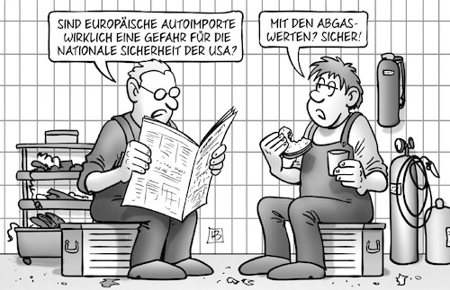 Gefahr Autoimporte