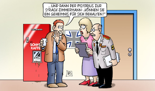 Cartoon: Geheimnis im Ausschuss (medium) by Harm Bengen tagged pistorius,geheimnis,verteidigungsausschuss,bundeswehr,flur,strack,zimmermann,rüstung,russland,ukraine,krieg,harm,bengen,cartoon,karikatur,pistorius,geheimnis,verteidigungsausschuss,bundeswehr,flur,strack,zimmermann,rüstung,russland,ukraine,krieg,harm,bengen,cartoon,karikatur