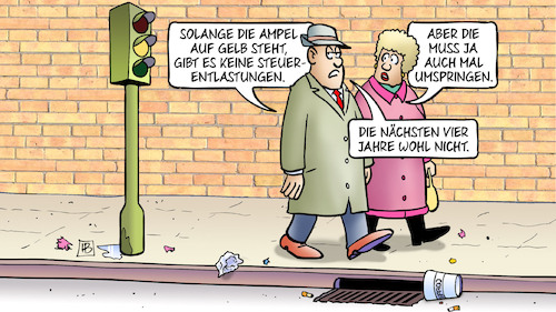 Cartoon: Gelbe Ampel (medium) by Harm Bengen tagged ampel,gelb,koalitionsverhandlungen,steuerentlastungen,umspringen,fdp,steuern,steuersenkung,ehepaar,wand,harm,bengen,cartoon,karikatur,ampel,gelb,koalitionsverhandlungen,steuerentlastungen,umspringen,fdp,steuern,steuersenkung,ehepaar,wand,harm,bengen,cartoon,karikatur