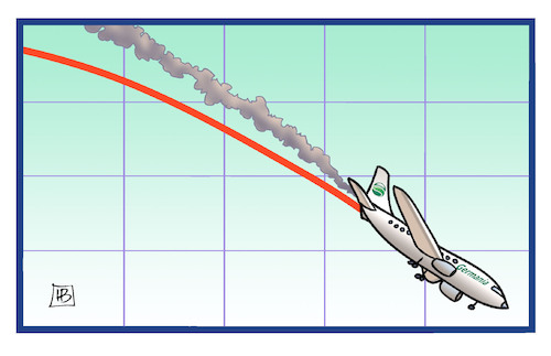 Germania-Absturz