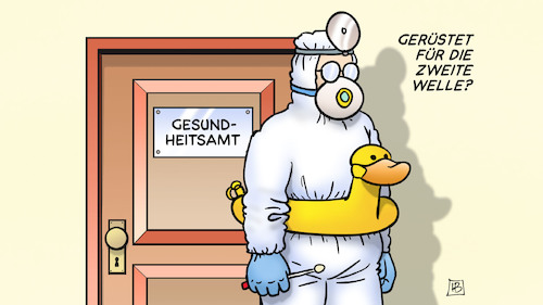 Gesundheitsamt und Zweite Welle