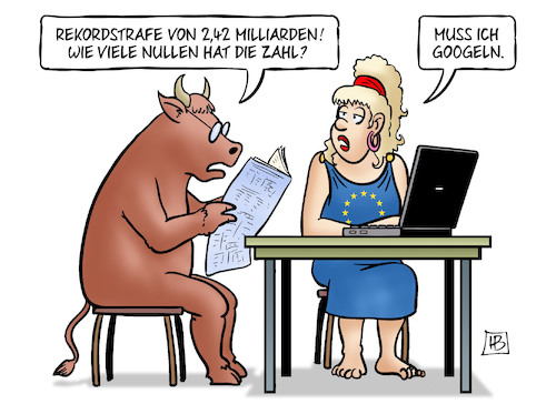 Google-Rekordstrafe Google-Rekordstrafe