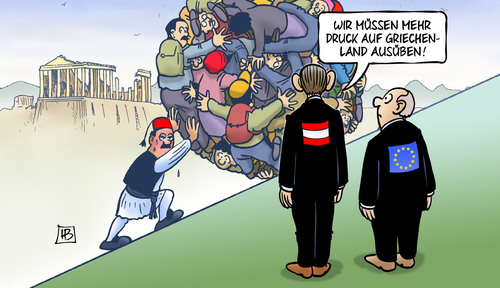 Griechenland-Druck Griechenland-Druck