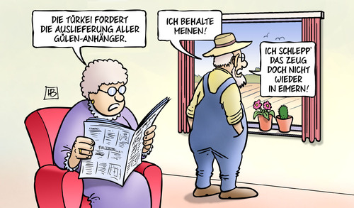 Gülen-Anhänger Gülen-Anhänger