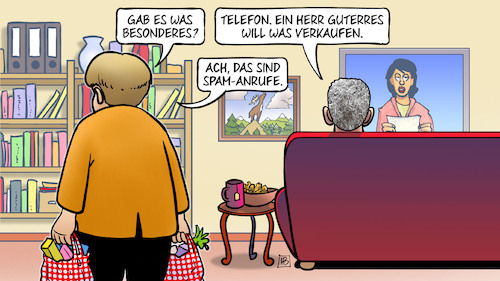 Guterres und Merkel Guterres und Merkel