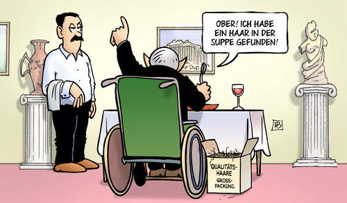 Haar in Suppe Haar in Suppe