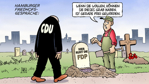 Cartoon: Hamburger Friedhof (medium) by Harm Bengen tagged hamburg,friedhof,cdu,fdp,grab,bürgerschaftswahl,hamburger,wahl,bürgerschaft,landtagswahl,harm,bengen,cartoon,karikatur,hamburg,friedhof,cdu,fdp,grab,bürgerschaftswahl,hamburger,wahl,bürgerschaft,landtagswahl,harm,bengen,cartoon,karikatur