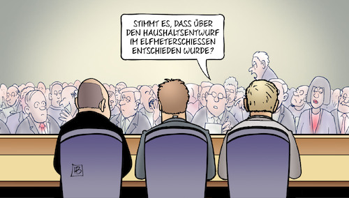 Haushaltsentwurf-Einigung Haushaltsentwurf-Einigung