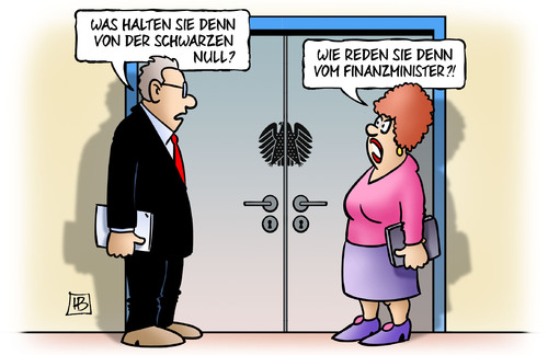 Cartoon: Haushaltsnull (medium) by Harm Bengen tagged bundesregierung,bundestag,haushalt,debatte,schwarze,null,finanzminister,schaeuble,harm,bengen,cartoon,karikatur,bundesregierung,bundestag,haushalt,debatte,schwarze,null,finanzminister,schaeuble,harm,bengen,cartoon,karikatur