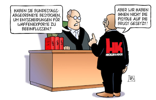 Heckler und Koch-Bestechung Heckler und Koch-Bestechung