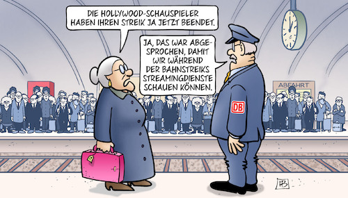 Hollywood und GdL-Streik Hollywood und GdL-Streik