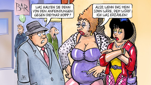 Cartoon: Hopp (medium) by Harm Bengen tagged dietmar,sohn,prostituierte,eklat,spielabbruch,hurensohn,fussballspiel,bundesliga,hoffenheim,bayern,münchen,hopp,kritik,fans,ultras,harm,bengen,cartoon,karikatur,dietmar,sohn,prostituierte,eklat,spielabbruch,hurensohn,fussballspiel,bundesliga,hoffenheim,bayern,münchen,hopp,kritik,fans,ultras,harm,bengen,cartoon,karikatur