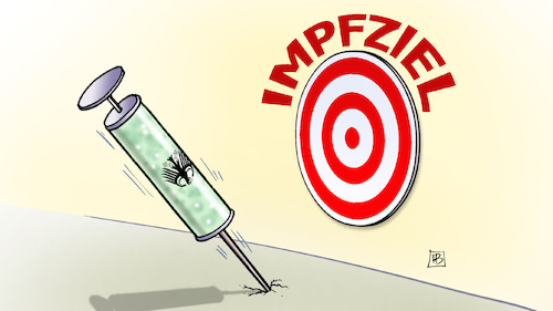 Cartoon: Impfziel verfehlt (medium) by Harm Bengen tagged impfziel,verfehlt,corona,impfung,zielscheibe,harm,bengen,cartoon,karikatur,impfziel,verfehlt,corona,impfung,zielscheibe,harm,bengen,cartoon,karikatur