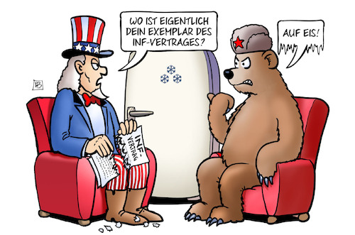 INF-Vertrag auf Eis INF-Vertrag auf Eis