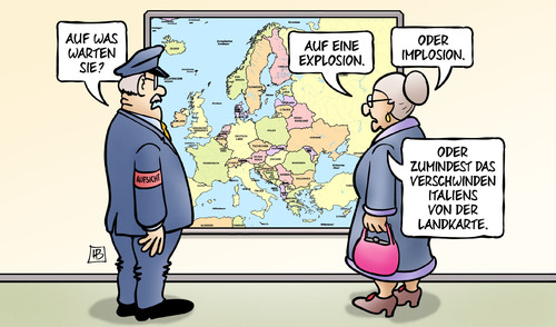 Italien-Explosion Italien-Explosion