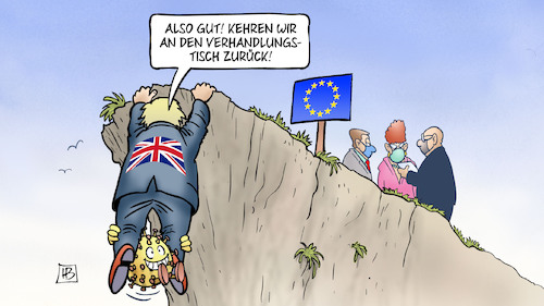 Johnson und Verhandlungen Johnson und Verhandlungen