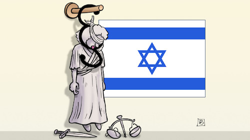 Cartoon: Justizreform Israel (medium) by Harm Bengen tagged justizreform,israel,rechtsstaatlichkeit,justitia,harm,bengen,cartoon,karikatur,justizreform,israel,rechtsstaatlichkeit,justitia,harm,bengen,cartoon,karikatur