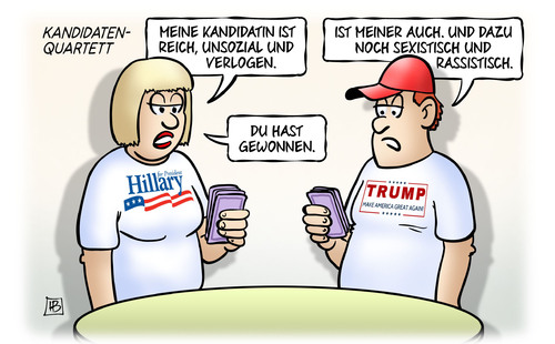 Kandidaten-Quartett Kandidaten-Quartett
