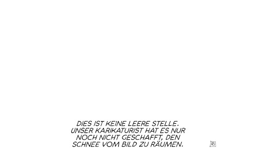 Karikaturist räumt nicht Karikaturist räumt nicht