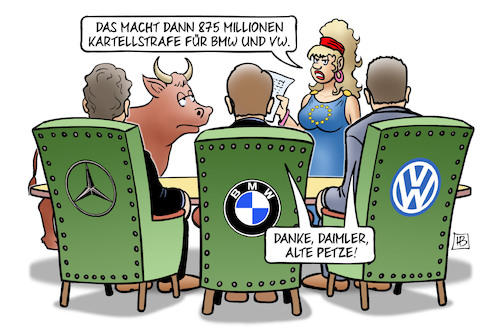 Kartellstrafe BMW VW Kartellstrafe BMW VW