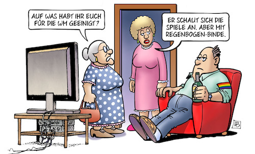 Katar mit Binde Katar mit Binde