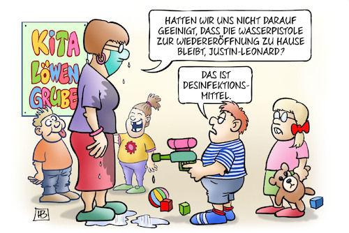 Kita-Desinfektion Kita-Desinfektion