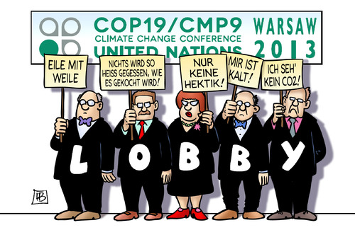 Cartoon: Klimakonferenz Warschau (medium) by Harm Bengen tagged lobby,polen,un,klimakonferenz,warschau,klimaerwärmung,co2,harm,bengen,cartoon,karikatur,lobby,polen,un,klimakonferenz,warschau,klimaerwärmung,co2,harm,bengen,cartoon,karikatur