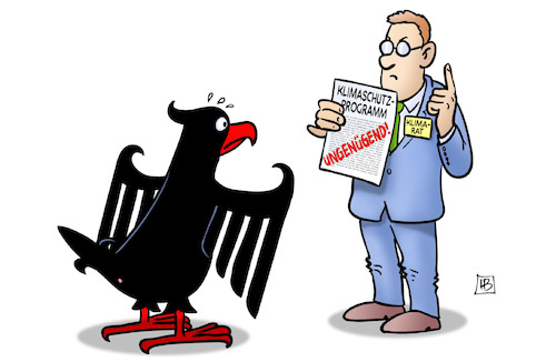 Cartoon: Klimarat-Zeugnis (medium) by Harm Bengen tagged klimaschutzprogramm,klimarat,zeugnis,ungenügend,adler,bundesadler,klimawandel,kritik,harm,bengen,cartoon,karikatur,klimaschutzprogramm,klimarat,zeugnis,ungenügend,adler,bundesadler,klimawandel,kritik,harm,bengen,cartoon,karikatur