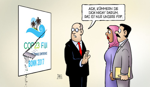 Cartoon: Klimaziele und FDP (medium) by Harm Bengen tagged klimaziele,fdp,jamaika,sondierungen,klimakonferenz,bonn,deutschland,klimawandel,un,harm,saegen,bengen,cartoon,karikatur,klimaziele,fdp,jamaika,sondierungen,klimakonferenz,bonn,deutschland,klimawandel,un,harm,saegen,bengen,cartoon,karikatur