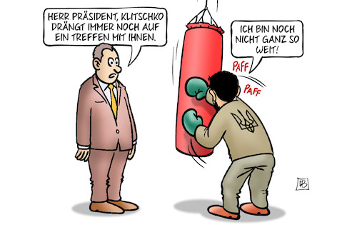 Klitschko kritisiert Selenskyj Klitschko kritisiert Selenskyj