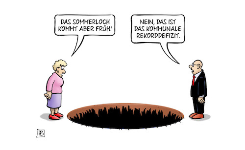 Kommunen-Rekorddefizit