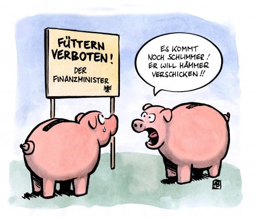 Konjunktur vs. Sparschweine Konjunktur vs. Sparschweine