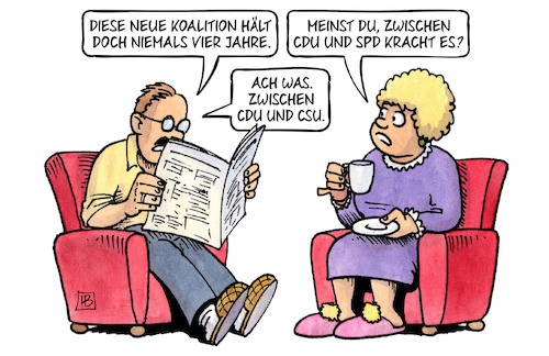 Krach in neuer Koalition Krach in neuer Koalition