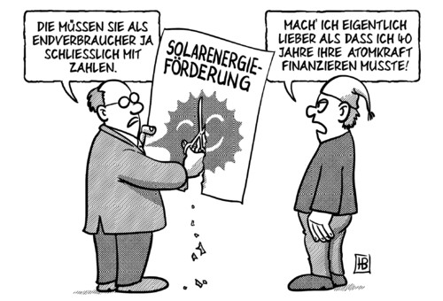 Kürzung Förderung Solarenergie