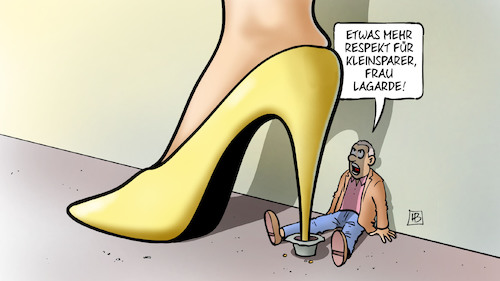 Lagarde und Kleinsparer Lagarde und Kleinsparer