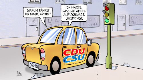 Laschet vor Ampel Laschet vor Ampel