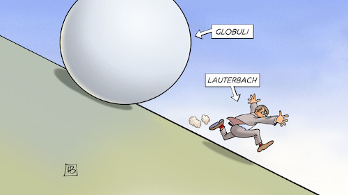 Cartoon: Lauterbach und Globuli (medium) by Harm Bengen tagged globuli,kugel,homöopathie,streichen,krankenkassen,leistung,gesundheitsminister,lauterbach,harm,bengen,cartoon,karikatur,globuli,kugel,homöopathie,streichen,krankenkassen,leistung,gesundheitsminister,lauterbach,harm,bengen,cartoon,karikatur