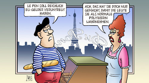 Le Pen-Veruntreuung Le Pen-Veruntreuung