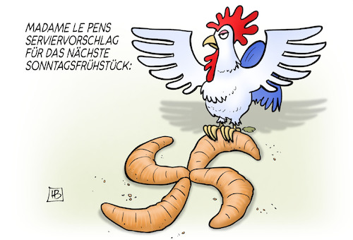 Le Pens Sonntagsfrühstück Le Pens Sonntagsfrühstück